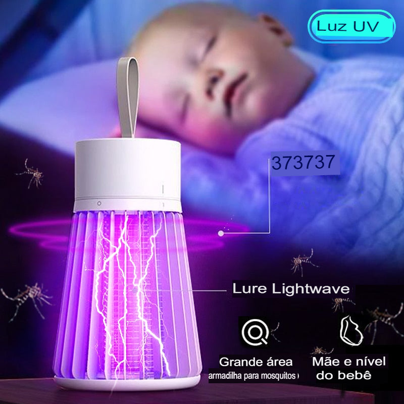 Lâmpada Mata Mosquitos Ultravioleta - Promoção! Compre 1 Leve 2 !