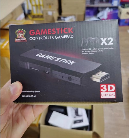 Game Stick 4K GD10 Retrô Ultra + 2 Controles Sem Fio