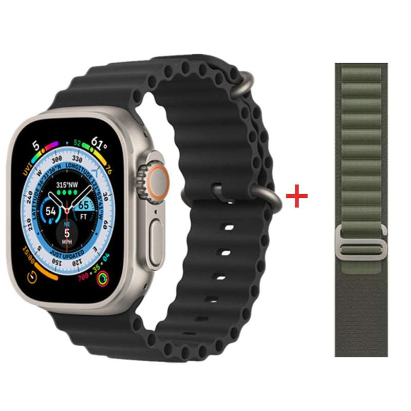 Smartwatch Iwo 16 Watch Series 8 Ultra ✔ Bluetooth, Wireless e muito +!