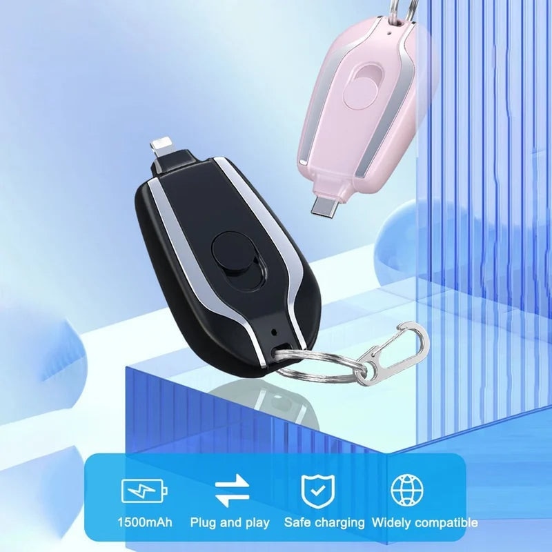 Chaveiro Carregador de Celular Portátil - Key Charger